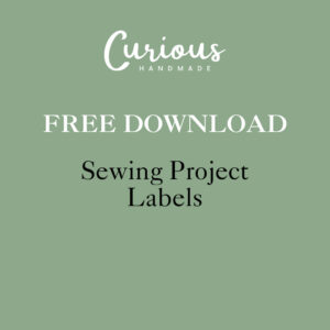 Sewing Project Labels