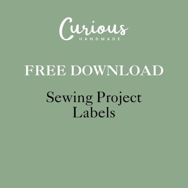 Sewing Project Labels