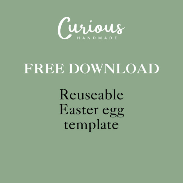 Reusable Easter Egg Template