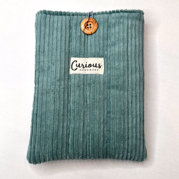 Kindle Sleeve - Aqua Cord with Queenie Inner