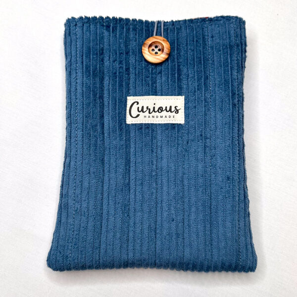 Kindle Sleeve - Blue Cord with Sybil Inner