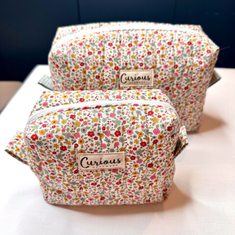 Boxy Pouch - Hattie with Cream Inner